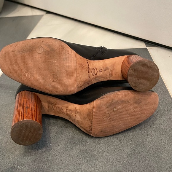 Loeffler Randall Wilder Black Leather Bootie Size 8.5 - Picture 12 of 13